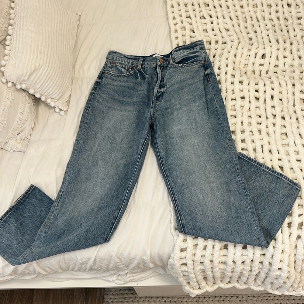 Pistola Blue Straight Leg Jeans Versatile Everyday Wear